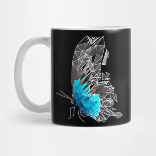 Geometric butterfly Mug